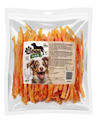 MR. PRETZEL Fâșii moi din pui gustări pentru câini 500 g