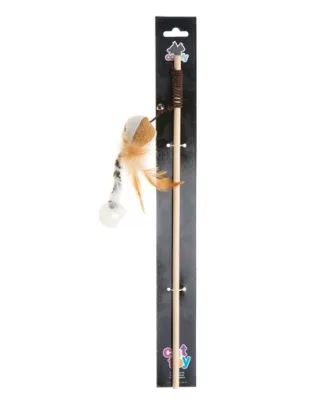 COMFY Jucărie Gaia undiță bilă cu clopoțel 40 cm