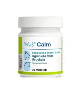 Supliment calmant pentru câini și pisici DOLFOS Dolvit Calm 30 tablete
