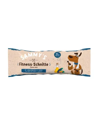 Baton proteic pentru câini BOSCH SAMMY’S Fitness Slice 25 g cu midii verzi și ulei de somon