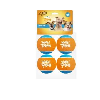 All for Paws Tennis Ball Set 4 Mingi pentru Caini