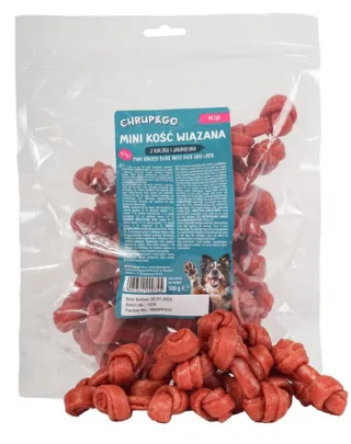CHRUP&amp;GO Mini Oase de ros cu rață și miel 500 g recompensă pentru câini