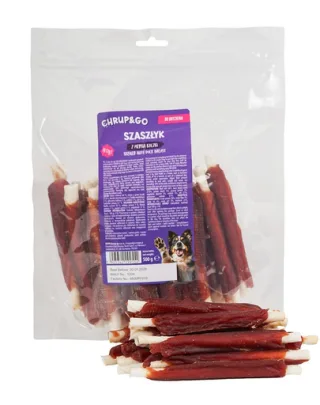 CHRUP&amp;GO Frigăruie cu piept de rață 500 g gustare pentru câini