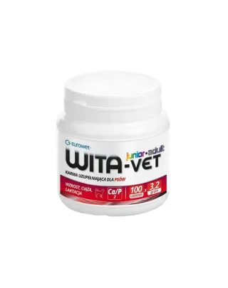 EUROWET Wita-vet Junior+Adult CA/P=2 3,2g vitamine si minerale caini