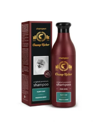 Șampon pentru câini cu blană pufoasă și voluminoasă CHAMP-RICHER, 250 ml