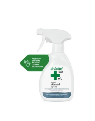 Spray îngrijire zgârieturi și leziuni superficiale la animale DR SEIDEL Skin Aid 50 ml