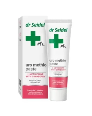 Pastă susținere tract urinar câini și pisici DR SEIDEL Uro Methio Paste 120 g