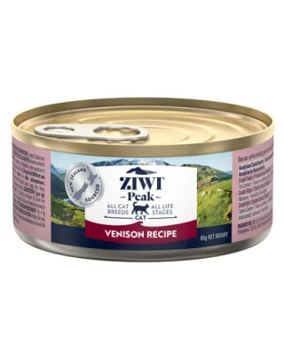ZIWIPEAK Cat Venison Hrana umeda pentru pisici, cu carne de vanat 85 g