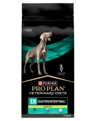 Hrană dietetică Low Fat pentru câini cu probleme digestive și hiperlipidemie PURINA PRO PLAN Veterinary Diets EN Gastrointestinal 11 kg