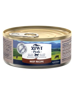 ZIWIPEAK Cat Beef Hrana umeda pentru pisici, cu vita 85 g
