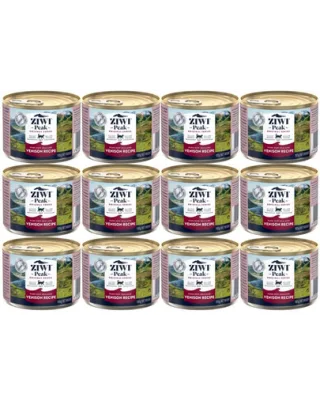 ZIWIPEAK Cat Venison cu vanat 12 x 185 g hrana umeda pisici