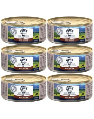 ZIWIPEAK Cat Beef conserva cu vita pisici 6x85 g