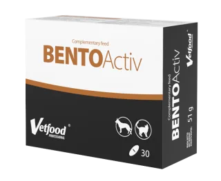 Supliment gastrointestinal, VetFood, BentoActiv, 30 tablete