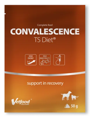 Supliment recuperare, VetFood, Convalescence TS Diet, 50 g