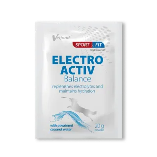 Supliment recuperare, VetFood, ElectroActiv Balance, 20 g