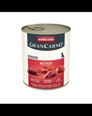 ANIMONDA GranCarno Junior hrana caini juniori cu porc si curcan 6x800 g