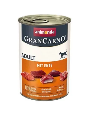 ANIMONDA GranCarno Hrana umeda pentru caini adulti, cu porc 24x400 g