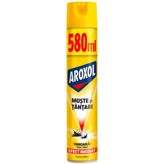 Spray impotriva mustelor  tantarilor Aroxol 580 ml
