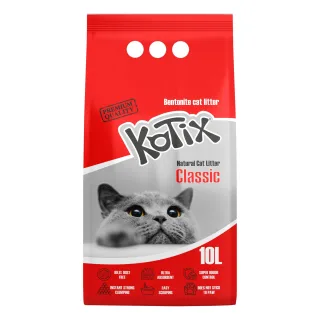 Asternut igienic pentru pisici Kotix, 5 L, fara miros