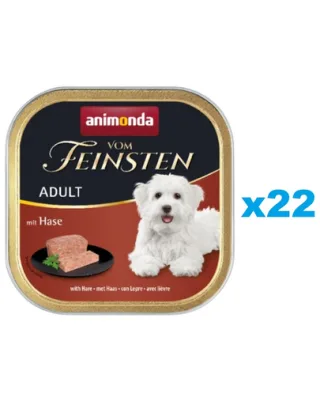 ANIMONDA Vom Feinsten Forest iepure 22x150 g