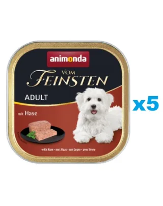 ANIMONDA Vom Feinsten Forest iepure 5 x 150 g