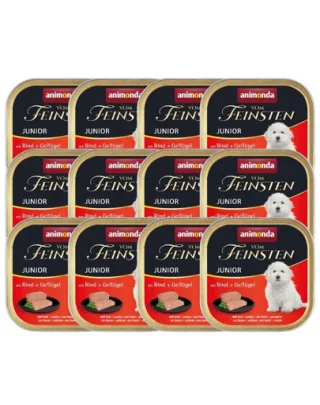 ANIMONDA Vom Feinsten puppy 150 g vită și pasăre 12x150g