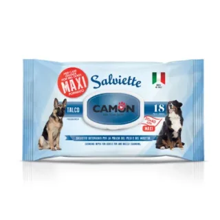 Servetele igienice cu talc pentru caini Camon Maxi, 18 buc, 30 X 40 cm
