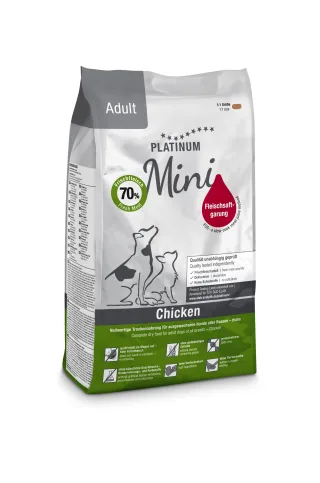 Hrana uscata caini, PLATINUM Dog Mini Adult cu Pui, 900 g