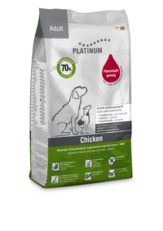 Hrana uscata caini, PLATINUM Dog Adult cu Pui, 5 kg