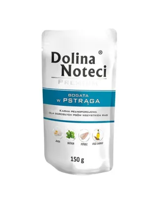 DOLINA NOTECI Premium Hrana pentru caini, bogata in pastrav, 150g