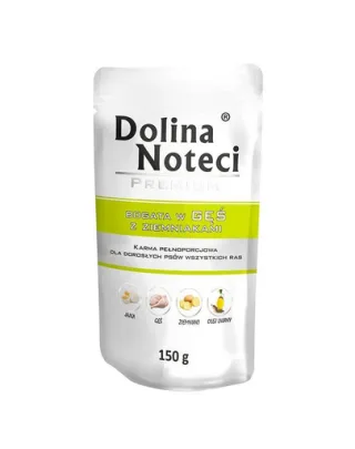 DOLINA NOTECI Premium Hrana pentru caini, bogata in gasca si cartofi, 150 g