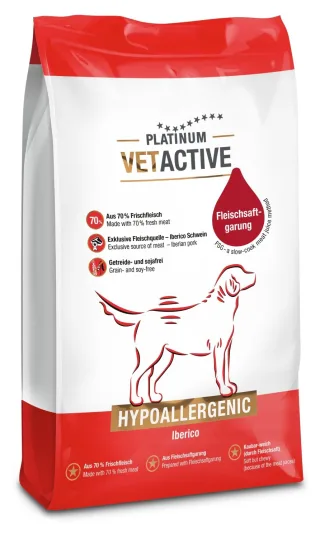 Hrana uscata caini, PLATINUM Vetactive Dog Hypoallergenic, 5 kg