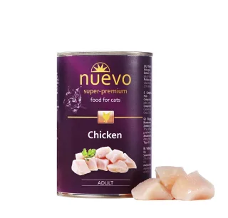 Hrana umeda pisici, NUEVO Conserva Cat, Pasare, 400 g