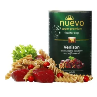 Hrana umeda caini, NUEVO Conserva Dog Caprioara, 400 g