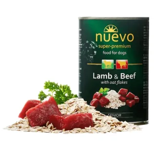 Hrana umeda caini, NUEVO Conserva Dog Senior, 400 g