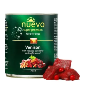 Hrana umeda caini, NUEVO Conserva Dog Caprioara, 800 g
