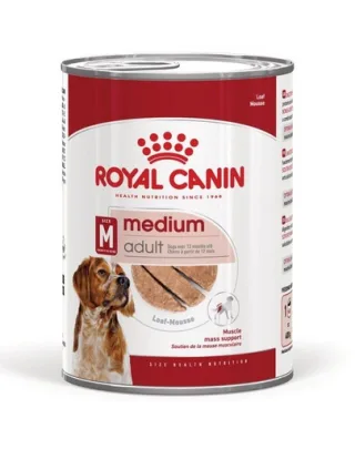 ROYAL CANIN Size Health Nutrition Medium Adult Loaf pate câini adulți talie medie, 410 g
