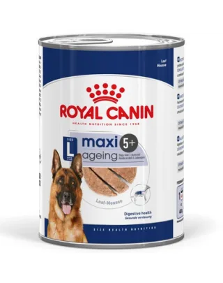 ROYAL CANIN Maxi Ageing Loaf 410 g hrană umedă tip pate câini seniori de talie mare