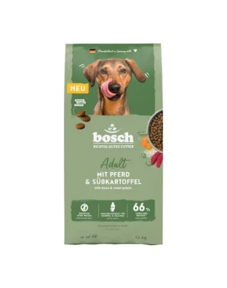 BOSCH HPC Adult 12 kg hrană câini adulți, cal și cartof dulce