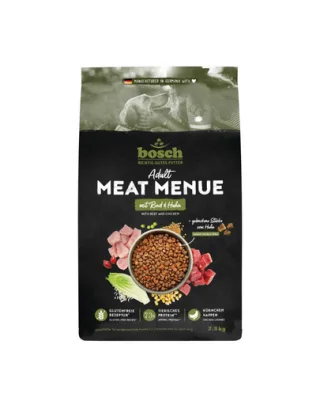 BOSCH Meat Menue Adult cu vită și pui 2,5 kg hrană pentru câini