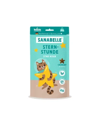 SANABELLE Star Hour recompense crocante pentru pisici 55 g cu pasăre