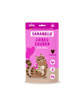 SANABELLE Love Spell recompense crocante pisici 55 g cu pasăre