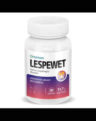 EUROWET Lespewet tablete sistem urinar câini 30 tablete