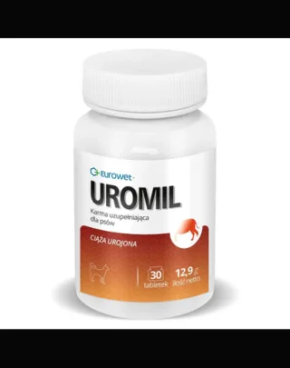 EUROWET Uromil pentru câini cu sarcină falsă, 30 tablete