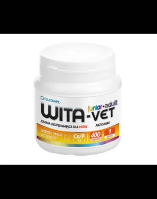 EUROWET Wita-Vet Junior+Adult vitamine și minerale pentru câini