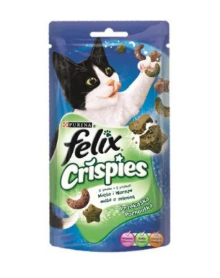 FELIX Crispies cu aromă de vită și pui